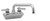Component Hardware - KN45-4012 - NSF ENCORE BKSPL FCT W/12-inch SPT