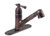 Gerber 40-480-RB Brianne Single Handle Pull-Down Kitchen Faucet with Traditional Styling, Oil Rubbed Bronze