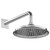 Graff G-8370-UB Finezza Showerhead with Arm, Unfinished Brass