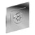Graff G-8498-AU Finezza Flush Mount Body Spray w/Solid Brass Swivel Head, 24K Gold Plated