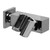 Graff G-8622-OB Contemporary Square Wall Bracket for Handshower, Olive Bronze