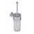 Graff G-9610-PN Finezza DUE Toilet Brush Set, Polished Nickel
