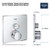 Grohe 291402430 GROHTHERM? SMARTCONTROL Single Function Thermostatic Valve Trim, Black