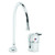 Speakman S-3661-12 - Side mount single lever faucet with 12-inch deep tubular swing spout rigid or swivel