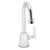 Speakman SC-7112-4 - Commander single hanldle lab faucet with 3 3/4-inch deep gooseneck rigid or swivel and lever handle