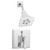 Speakman SM-8410-P Rainier Pressure Balance Valve & Trim in Shower combination in Polished Chrome