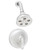 Speakman SM-7010-P Caspian Pressure Balance Valve & Trim in Shower combination in Polished Chrome