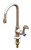 T&S Brass - B-0305-VR4 - Single Pantry Faucet, Deck Mount, Rigid, Vandal Resistant Aerator and Anti-rotation Pins