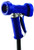 T&S Brass - MV-2516-32 - Water Gun, Rear Trigger, 7/16-inch Orifice, 3/4-inch Coupling, Stainless Steel, Blue Rubber Cover