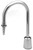 T&S Brass - BL-4750-03 - Lab Turret, Rigid Gooseneck, Serrated Tip, 3/8-inch IPS Female Inlet