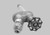 Woodford - 27CP3-10 - Model 27 Wall Faucet CP3 Inlet 10 Inch