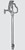 Woodford Y34-1-HN Model Y34 Yard Hydrant 1 Feet, Hose Nozzle