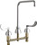 Chicago Faucets - 201-AHA8-317CP - Kitchen Sink Faucet without Spray