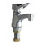 Chicago Faucets - 333-336PSHABCP - Single Water Inlet Fitting,Metering