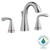 American Standard 7186811.002 Fluent Two-Handle Widespread Bathroom Faucet w/ Red/Blue Indicators