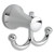American Standard 8337.210.013 TRANSITIONAL DOUBLE ROBE HOOK, Polished Nickel PVD