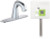 Chicago Faucet EQ-A13A-13ABCP Lav Faucet Eq Ir Rnd 8P Batt Ds Int 1070
