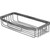 Graff G-9011-BAU Square Shower Basket, 24K Brushed Gold Plated