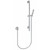 Graff G-8660-BNi Contemporary Handshower w/Wall-Mounted Slide Bar, Brushed Nickel
