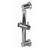 Graff G-9541-BNi Round Grab Bar - 12" w/handshower holder, Brushed Nickel