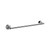 Graff G-9064-BAU 24" Towel Bar, 24K Brushed Gold Plated
