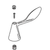 Kohler 1000435-CP - Handle Kit (1)