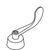 Kohler 41127-C-CP - 4" Polished Chrome Cold Wrist Handle