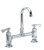 Krowne 15-825L - Low Lead Royal Series 8-inch Bridge Faucet with 3-1/2-inch Wide Gooseneck