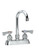 Krowne 15-301L - Low Lead Royal Series 4-inch Center Deck Mount Faucet with 6-inch Wide Gooseneck
