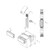 Sloan 33660011 EHD511A PVDGR  BASYS Style Dryer Spout Repair Kit