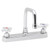 Speakman SC-5721-12 - Commander centerset faucet with 12-inch deep tubular swing spout rigid or swivel and cross handles
