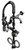 T&S Brass MPY-2DCV-08 - Mpru: Single Hole Base Fct, Eterna Cartridges, B-0107-C, Club Handles, & Vacuum Breaker
