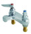 T&S Brass - Medical Faucet, Deck Mount, Cast Basin Spout, Aerator, Lever Handles, Cerama Cartridges