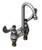 T&S Brass B-0892-01QT - 4-inch Centerset Faucet, Swivel Gooseneck, 1/4 Turn Cart. 2.2 Gpm Laminar Device
