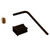 American Standard 030746-0070A Screw And Insert F/Handles-Rest Stems