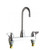 Chicago Faucets - 1100-GN1AE3ABCP - 8-inch Center Deck Mounted Sink Faucet