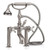 Cheviot 5127-BN Bathtub Filler for Rim Mount Application - Extra Tall, Brushed Nickel Faucet