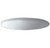 Cheviot 1125-WH OVAL Undermount Basin, White Sink