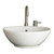 Cheviot 1198-WH WATER LILY Vessel Sink, White Sink