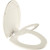 1888SLOW 346 - NextStep2 Children's Elongated Closed Front Toilet Seat, Biscuit