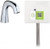 Chicago Faucet EQ-A11A-12ABCPT Eq Curved With Bluetooth D/C