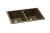 Elkay - ELGU3322MC0 - E-Granite Undermounted Double Bowl Sink, Mocha