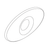 Hansgrohe 88527820 - Brushed Nickel Trim Plate