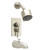Jaclo - 6532-168-05 Cylindrico 5 Thermostatic Tub and Shower Set with Integral Volume Control and Diverter Tub Spout