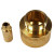 Rohl C4912/58SET Rohl Bath 3/4" Extension Kit Only To Volume Control Rough Wall Valve A4911Bo And Trims A4912 A4712 A2912 A4012 A4212 And A4812 In Raw Brass