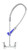 T&S Brass B-0133-08C-M - Easyinstall Pre-Rinse, Spring Action, Wall Mount Base, 8-inch Centers (Qty. 6)