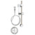 Speakman SM-4480-ADA - Pressure balanced handicap shower combination includes: SM-4400 anti-scald shower valve, VS-1001 hand held shower system and S-2500 arm and flange. Replaces SM-4280-ADA.  Valve body with integral stops.