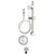 Speakman SM-4491-ADA - Pressure balanced handicap shower combination includes: SM-4401 anti-scald shower valve, VS-1001 hand held shower system, S-1554 spout and S-2500 arm and flange. 
Replaces SM-4291-ADA.  Valve body with integral stops.