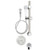 Speakman SM-5490-ADA - Thermostatic/pressure balance handicap shower combination includes: SM-5400 anti-scald shower valve, VS-1001 hand held shower system, S-1554 spout and S-2500 arm and flange.  Valve body with integral stops.