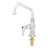 T&S Brass B-0207-CR-LS - Single Hole Pantry Faucet, Deck Mount, Ceramic Cartridges, 6-inch Swing Nozzle (059X), Lever